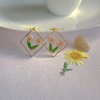 Sun Flower and Tulip Earring | choice of 2 | Square shape earring | hoop earring | dangle earring | pink and yellow earring| 👇
#resinflowerjewelry #Atsknskrealflower #handmade #realflower #birthflower postdolphin.com/t/LKS6U