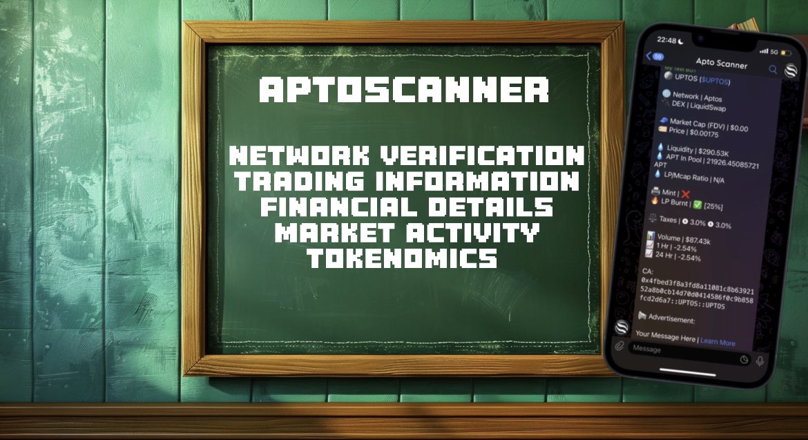 AptoTheMascot's tweet photo. Pssst…. #AptoScanner is going live TODAY! 👀 $APTO $APT

Someone said the first token scanner on #Aptos? 🌐

@moshaikh @AveryChing https://t.co/fX1Qf6AXcN