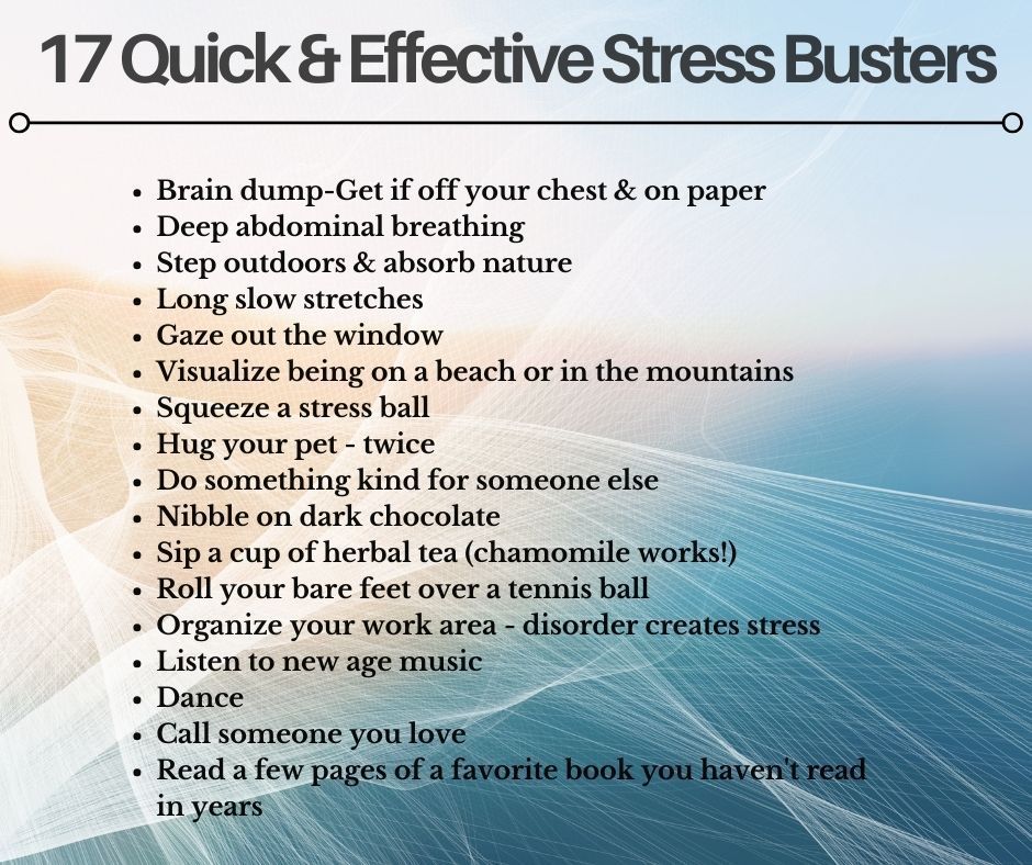 We all need ways to deal with stress. Although what works for one person may not work for another but these are strategies that may help you relax when you're feeling uptight. #stressrelief #health