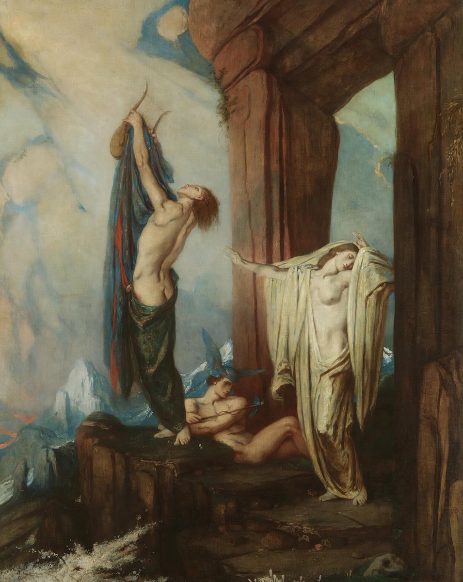 Orpheus and Eurydice — Charles De Sousy (1866-1931)