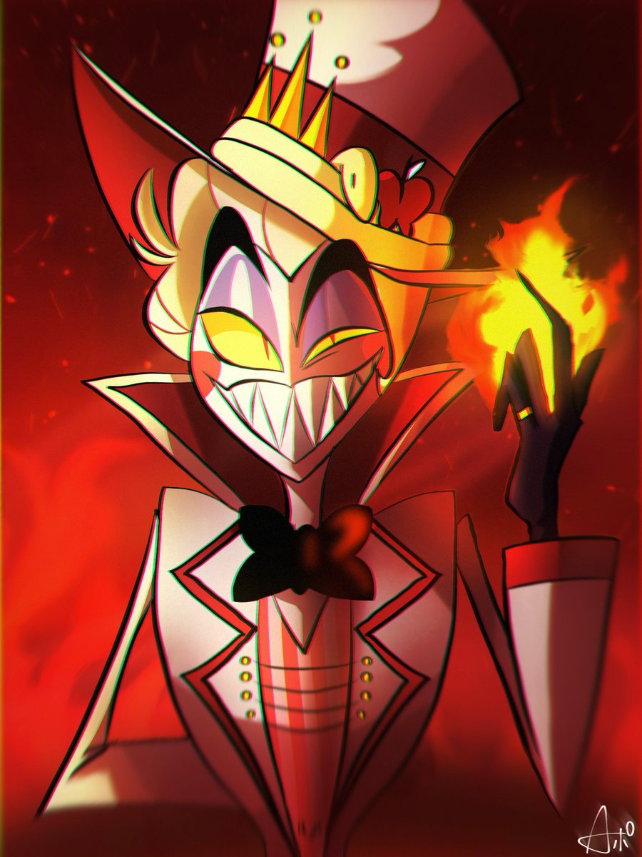 how do you do? #HazbinHotelFanart #HazbinHotelLucifer