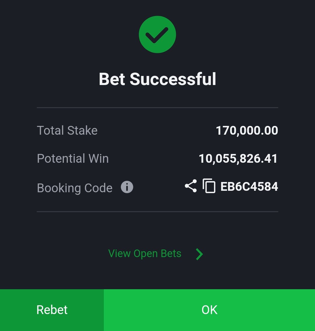 Bet don hard. Use your sense Retweet and stake wisely.