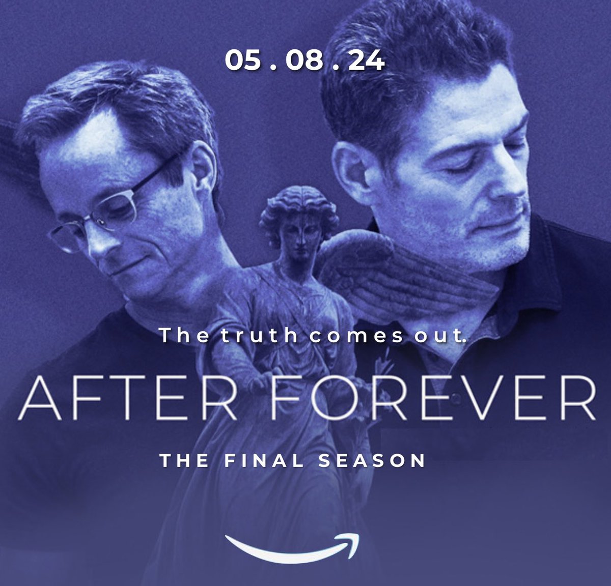 The wait is over! Watch Season 3 of the Emmy Award-winning series AFTER FOREVER  May 8th on Amazon Prime✨

<a href="/KevinSpirtas/">Kevin Spirtas</a> <a href="/alliecine/">Allison Vanore</a> <a href="/JamisonStern/">Jamison Stern</a> @ScottySalame @LZB_NYC <a href="/robgokee/">Rob Gokee</a> <a href="/RobbPadgett/">Robb Padgett</a> <a href="/CadyHuffman/">Cady Huffman</a> <a href="/RobEmmetLunney/">Robert Emmet Lunney</a> @CherryActs <a href="/jonathanrayson/">Jonathan Rayson</a> <a href="/FinnDouglas/">Finn Douglas</a> <a href="/GilletteAnita/">Anita Gillette</a>
