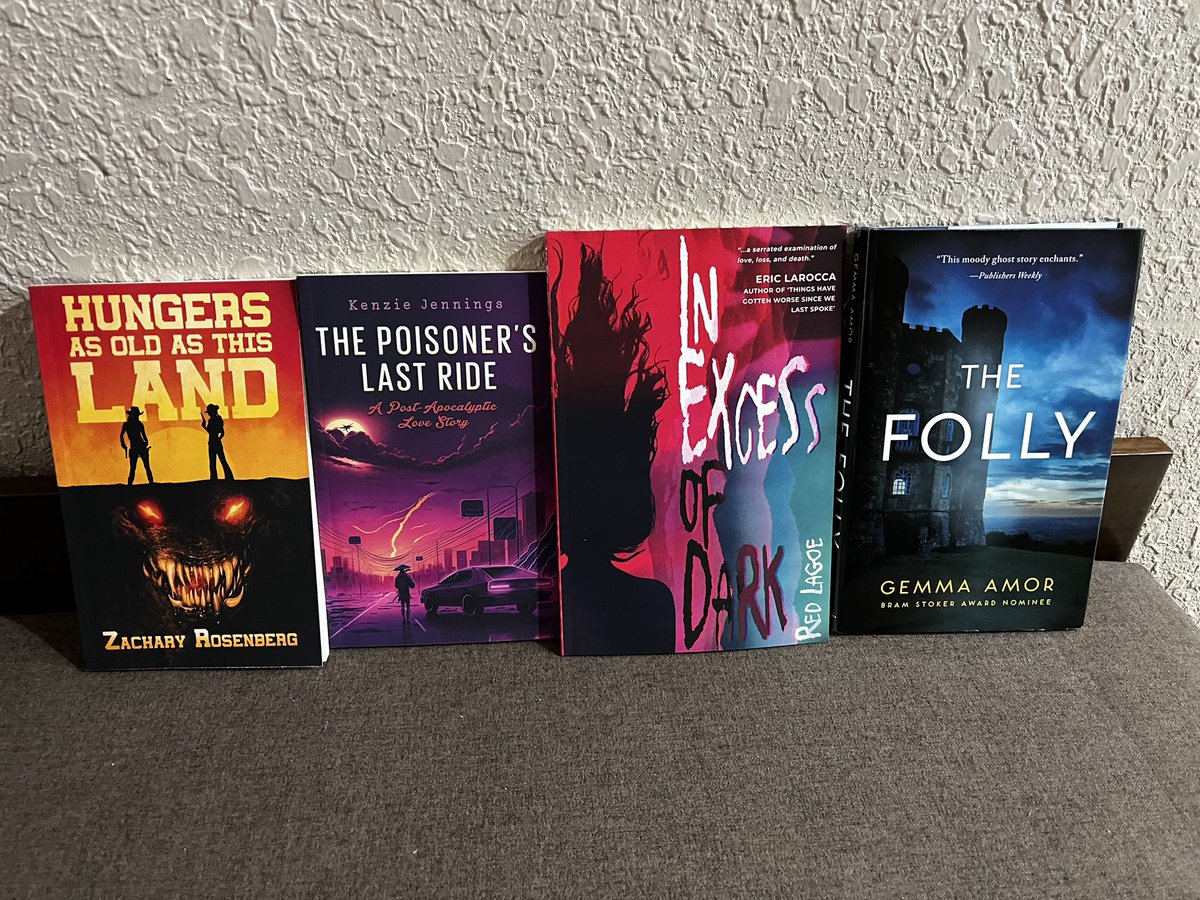 Day 1 of Authorcon 3 is in the books. Picked up these lovely tomes from @ZachRoseWriter @kenzieblyjay @RedLagoe @manylittlewords . Still so many writers to see. Come to Williamsburg and support this great cause!