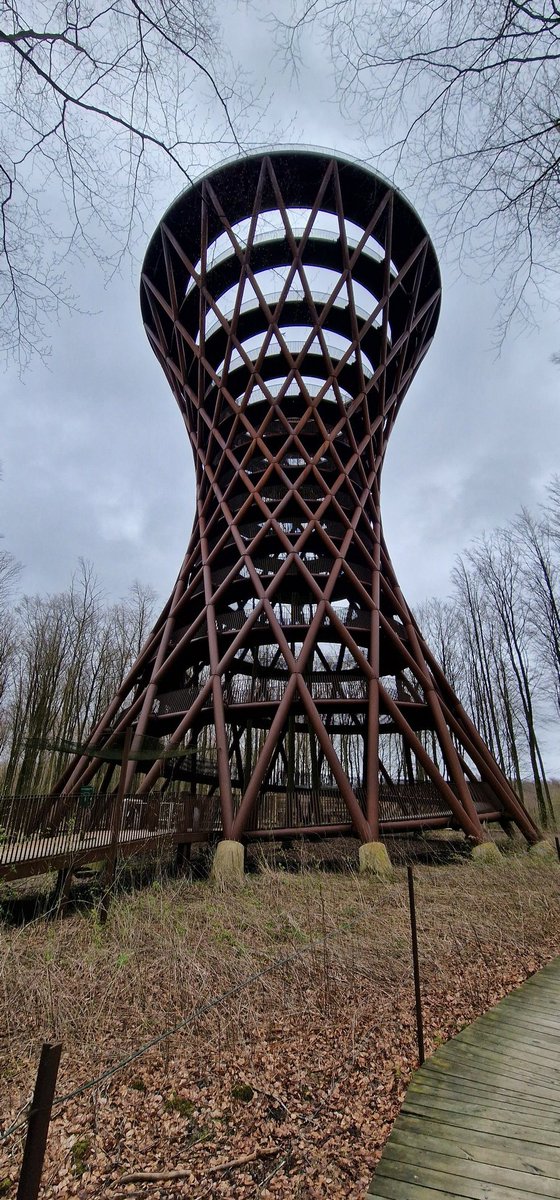 TheStephOfStars's tweet photo. #transpotting In Denmark, post wedding. It's called Forest Tower and is fabulous. https://t.co/6b70uTBmNS