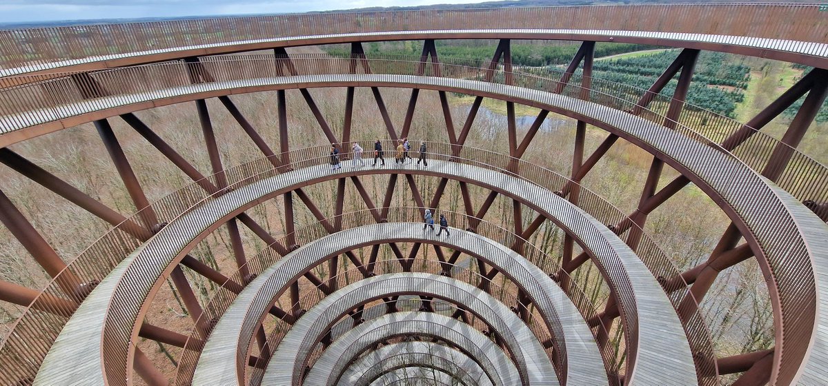 TheStephOfStars's tweet photo. #transpotting In Denmark, post wedding. It's called Forest Tower and is fabulous. https://t.co/6b70uTBmNS