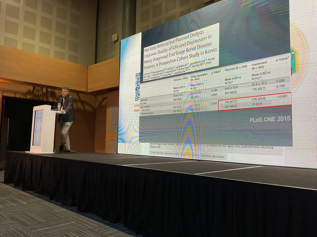 dra_miliflores's tweet image. Al comparar la colocación percutanea:
✅Mayor supervivencia del cateter 
Antes STOP: vejiga vacía, consentimiento, antibióticos, sedación y monitorización!!!

Aun así falta confianza en el inicio #PDfirst…

Brett Cullis!!! Live at the #ISNWCN