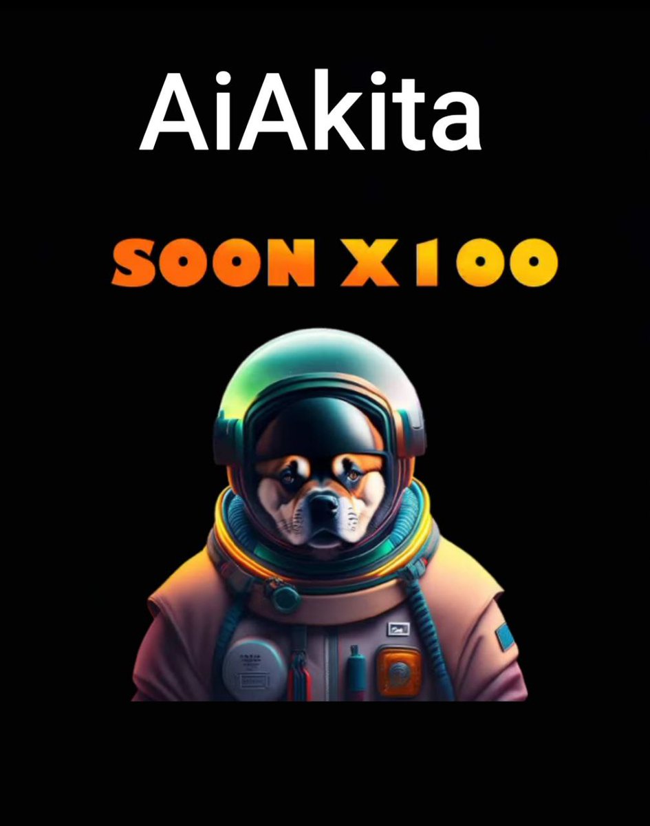 @0xDistro_ @BuildWithMonkes @MonkeDAO I think this year's market trend is meme coins, so be careful, you won't get stuck this time 😜 I researched about them, this is the best project, this is their page👇
@AiAkita_Dog

#aiakita #moon
#aiakita_dog