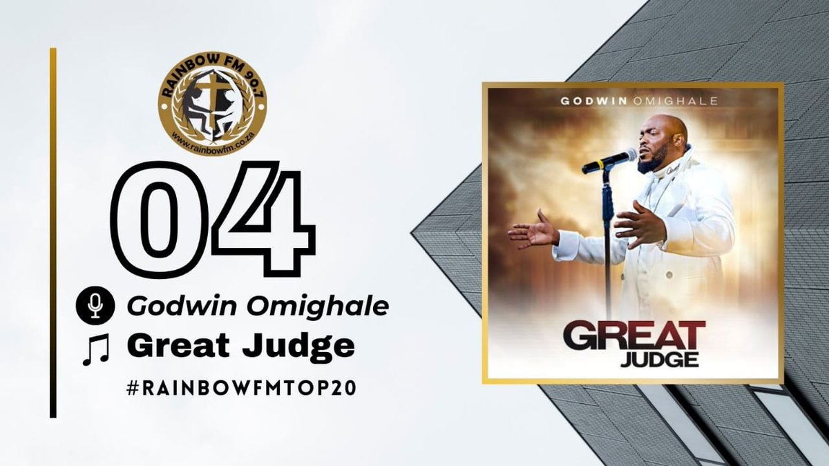 #4. Godwin Omighale - Great judge #RainbowFMTop20
