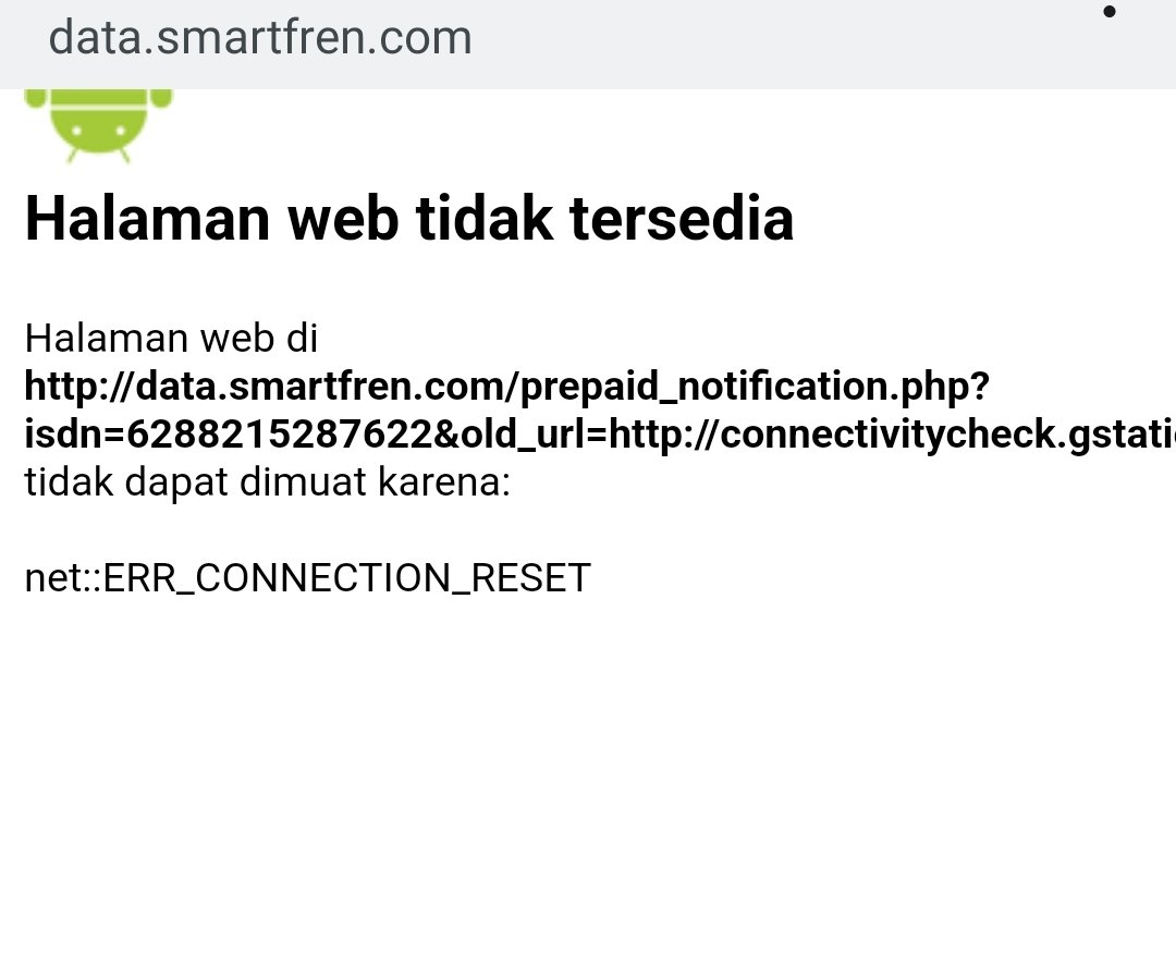 ginanjarwsb's tweet photo. @smartfrenworld Walahweh, kuota masih ada sinyal ada, tapi gak bisa konek.
Mohon bantuannya 🙏🙏🙏 https://t.co/zhPRMuL7Gh