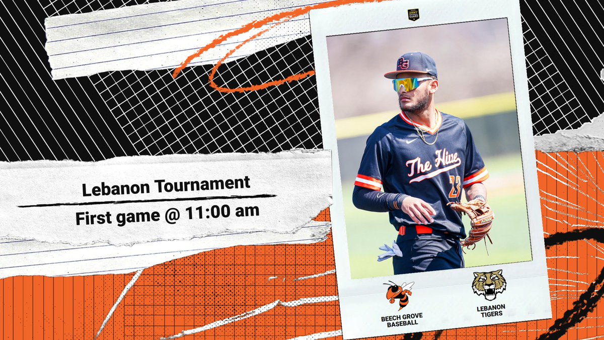 ⚾️ BG Baseball ⚾️ Today BG Baseball plays in the Lebanon tournament. After a week of rain-outs, we're ready to soak in some sun out on the field. Good luck Hornets! 📍 - Lebanon HS ⏰ - 11, 1:30, 4, 6:30 pm