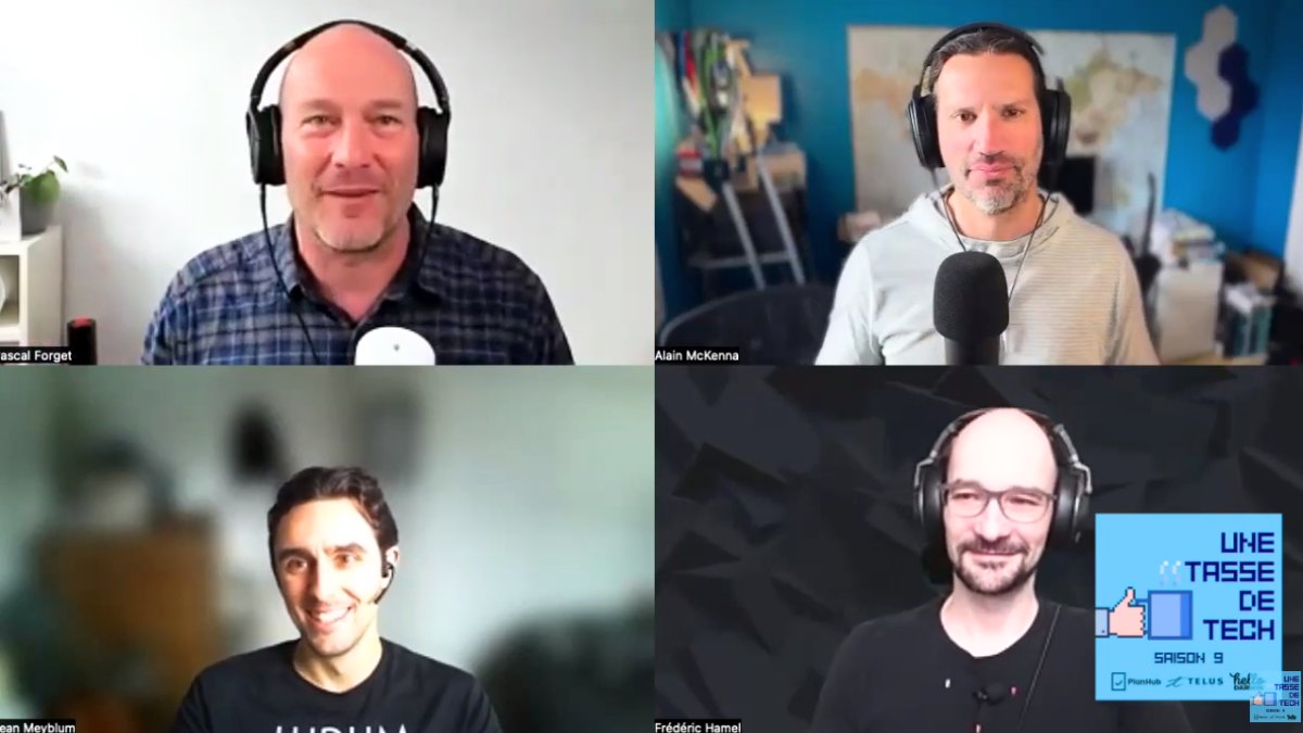 Frederic Hamel and Jean Meyblum were on the “Une Tasse de Tech” podcast to discuss the #Gamejam that is currently in progress at #Behaviour as part of #LudumDare55! 🕹️ Listen now 👉 bit.ly/3VSFbu0