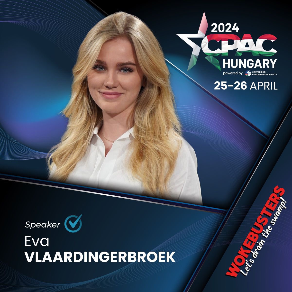 Honoured to be speaking at CPAC Hungary again this year! Hope to see you all there in the wonderful city of Budapest. 🇳🇱🤝🇭🇺