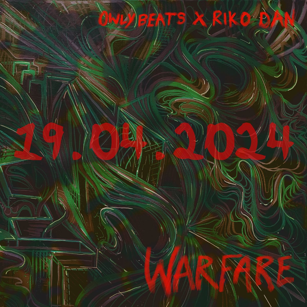 WARFARE - Owlybeats X @TheRikoDan Out next Friday 19.04.2024 Proud of this one, looking forward to finally getting this tune out 🔊🦉🪖