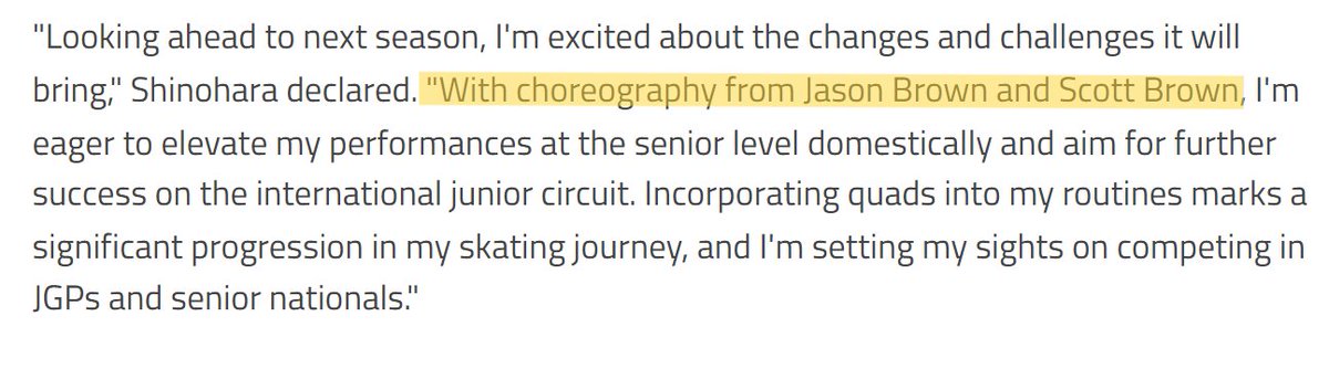 Jason Brown Choreo for Taira Shinohara 👀👀👀