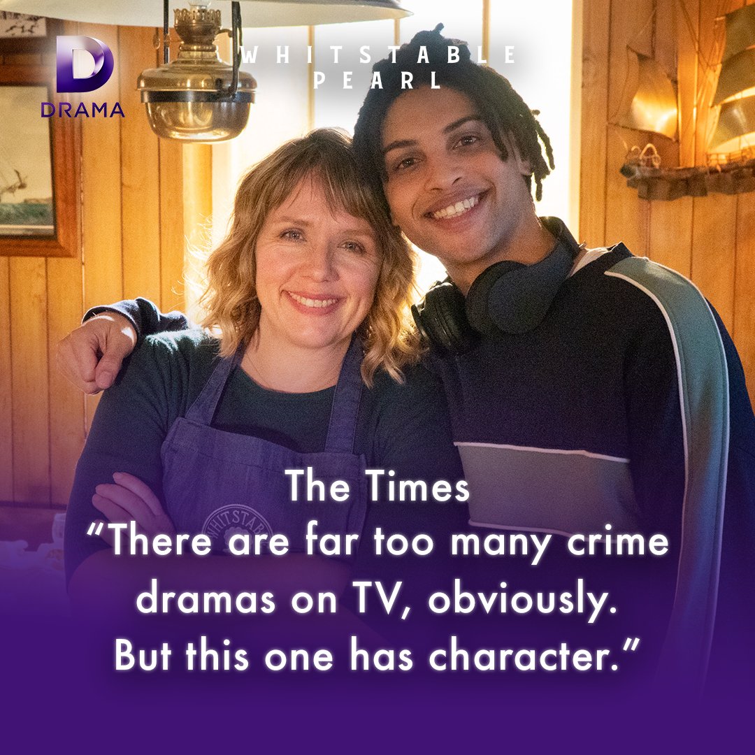 Have you met Pearl yet? She's quite a character. 😌😃 @thetimes Stream all of Series 1 of Whitstable Pearl for free on @UKTVPlay