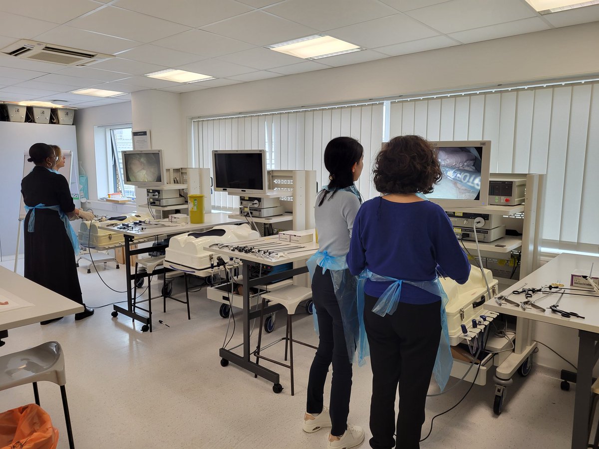 Another fantastic day teaching surgical, laparoscopic, stapling, suturing skills to London trainees. Well organised by <a href="/Imperial_LGSSP/">Surgical Skills</a> #futureSurgeons #Training