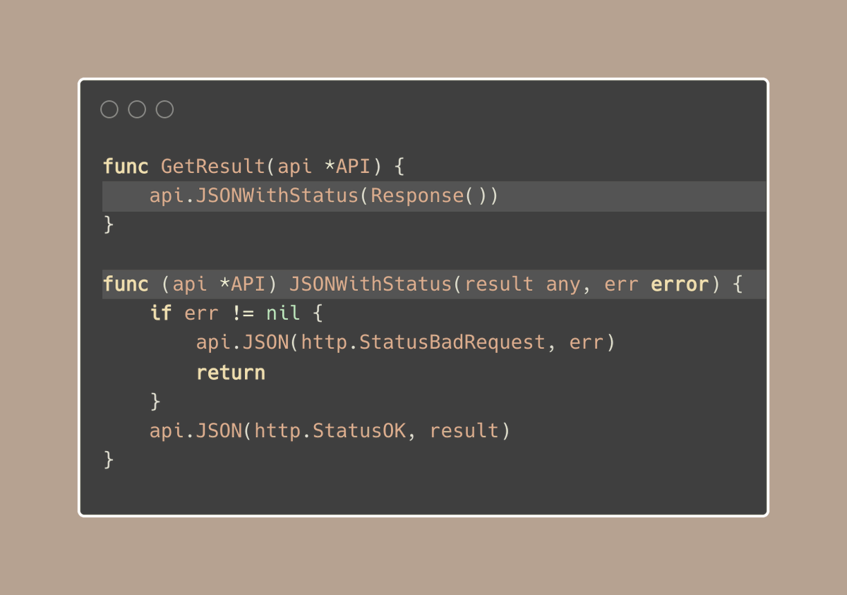 💡 Golang Tip #76: Result forwarding in function calls. When I first started using Go, I found one concept a bit tricky: result forwarding in function calls. It's common to get multiple values back from a function, usually a result along with an error, look at how we handle the…