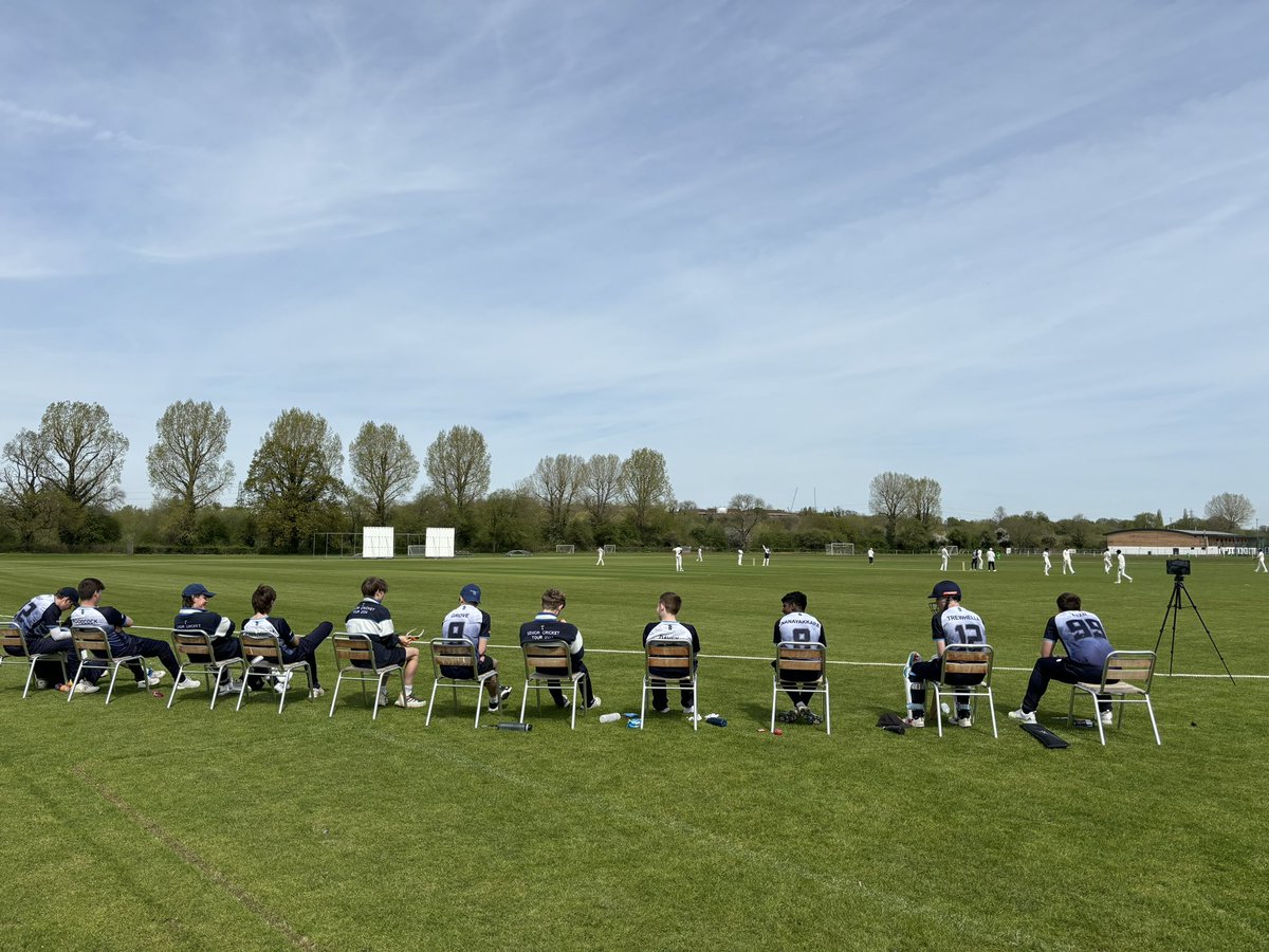A decent run out sees <a href="/WymondhamCol/">Wymondham College</a> score 152 from their 40 overs. Palanivelu with 3 wickets. Play to start back at 2.15pm.