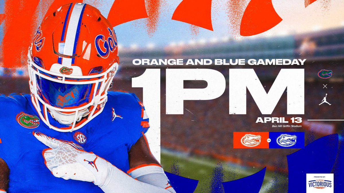 Get up, it’s Orange and Blue Gameday! 🟠🔵 Presented by: @Fl_Victorious