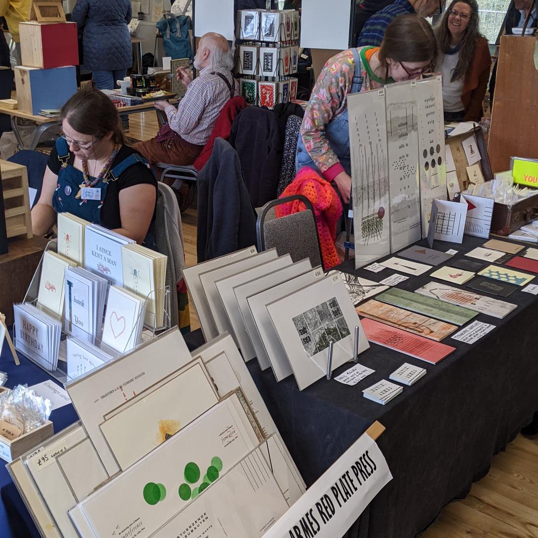 Down in beautiful Powys today at the Newtown #Wayzgoose #printersfair. Open til 4pm at @HafanYrAfon. Also available: type, typecases, type, type cabinets and (yes) more type.
.
.
#letterpress #letterpressprinting #printfair #printmaking #printmaker #typography #typographicart