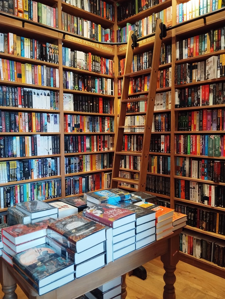 Topping & Company bookstore in Edinburgh. Could spend a fortune here...