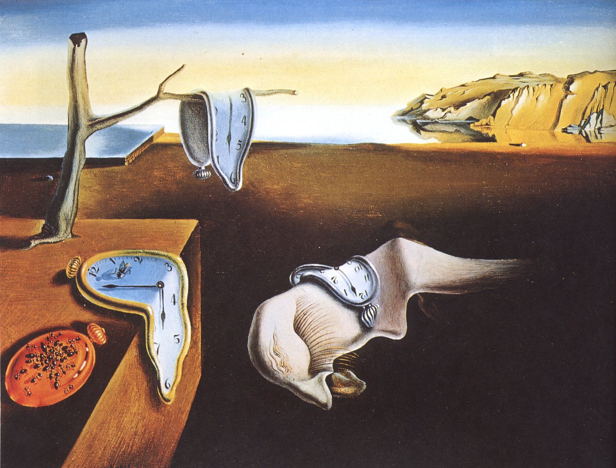 The Persistence of Memory 1931 Get mor Dali 🍒 linktr.ee/dali_artbot