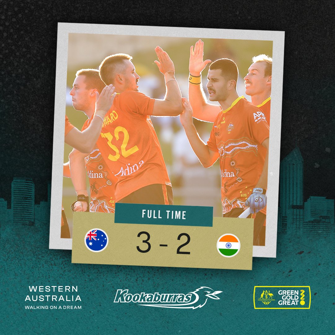 That's a wrap on the Men's series in the Perth International Festival of Hockey, don’t as the Kookaburras come from behind yet again to claim a clean sweep series victory!