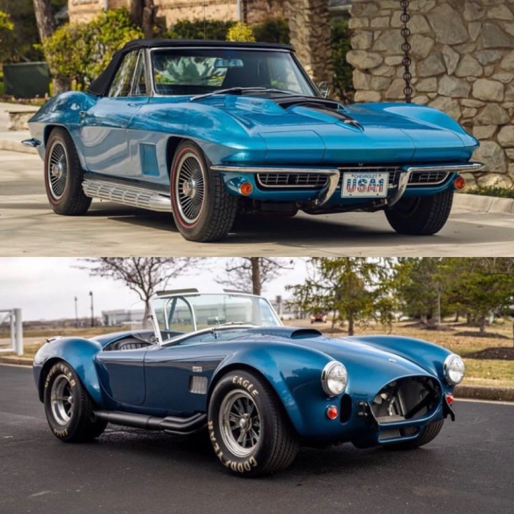 Corvette or Shelby Cobra ?