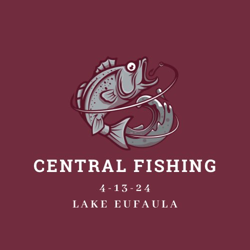 Best of luck to Central Fishing as they hit the water at Lake Eufaula. #lionstrong