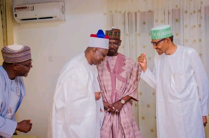 From Nasarawa direct to Daura country home of baba Daura, Governor sule lead his team to the visit including former APC chairman Abdullahi Adamu.