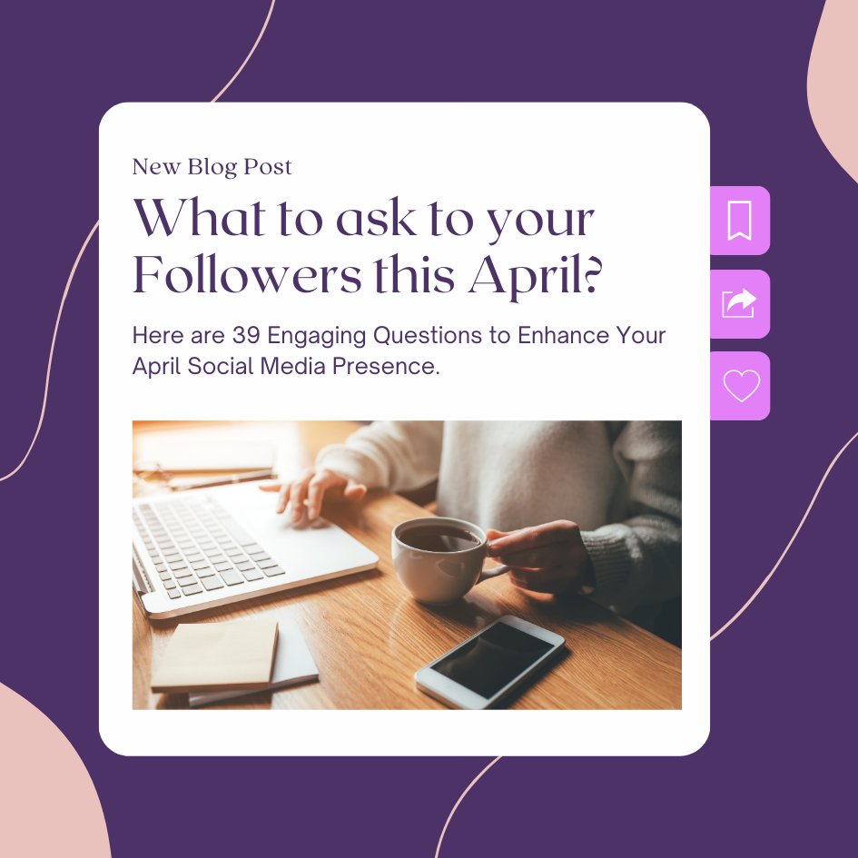 Spring is here (finally!), and we're feeling chatty! What's your favorite way to soak up the sunshine? 

Tell us in the comments, and for even MORE ways to get social this April, check out our blog on engaging social media questions! 

#AprilVibes #SpringSocialMedia