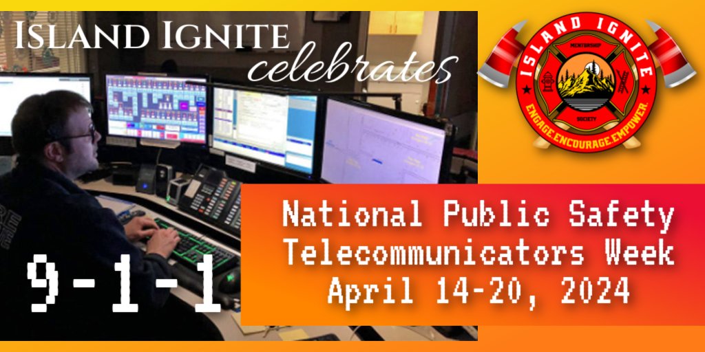 9-1-1 call-takers and dispatchers offer a calm, reassuring voice that lets you know help is on the way. If you know someone who does this work please take a moment to thank them for their service! #NationalPublicSafetyTelecommunicatorsWeek #FireDispatch #HelpIsOnTheWay