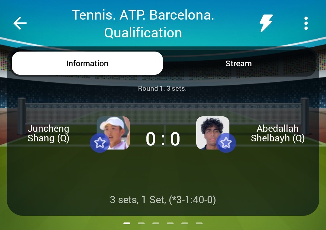 Live matches 
Tennis 🎾 pick

🇪🇸 ATP _ BARCELONA
J SHANG   - A SHELBAYH
JSHANG TO WIN
Odds 1.50 odds

Register with Paripesa combodef.com//L?tag=d_25231…
Promotion code: LESLIE

#pesatips #Paripesa #WayIsUp