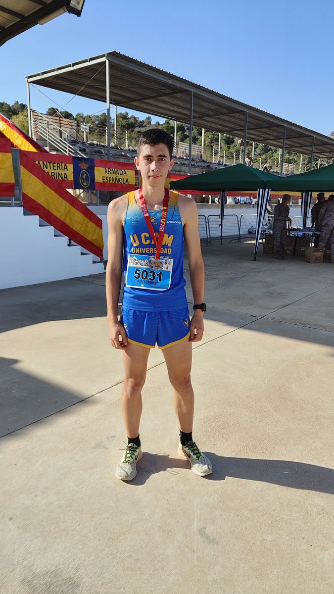 Ganador de la prueba Juvenil 
Ruben Serrano Cobo 1:09:02