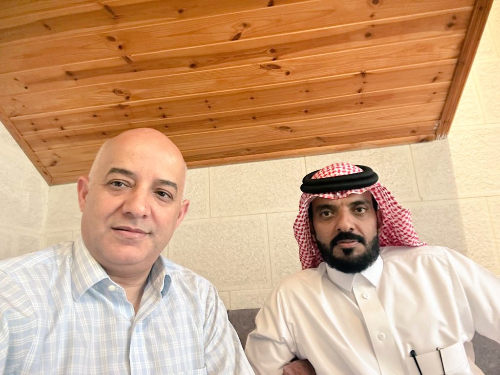 شكرا من الأعماق على حسن الاستقبال وكرم الضيافة بارك الله لكم . معالي الوزير د/مهند. <a href="/M_Mubaidin/">مهند مبيضين</a> 
#الاردن 🇸🇦🇯🇴