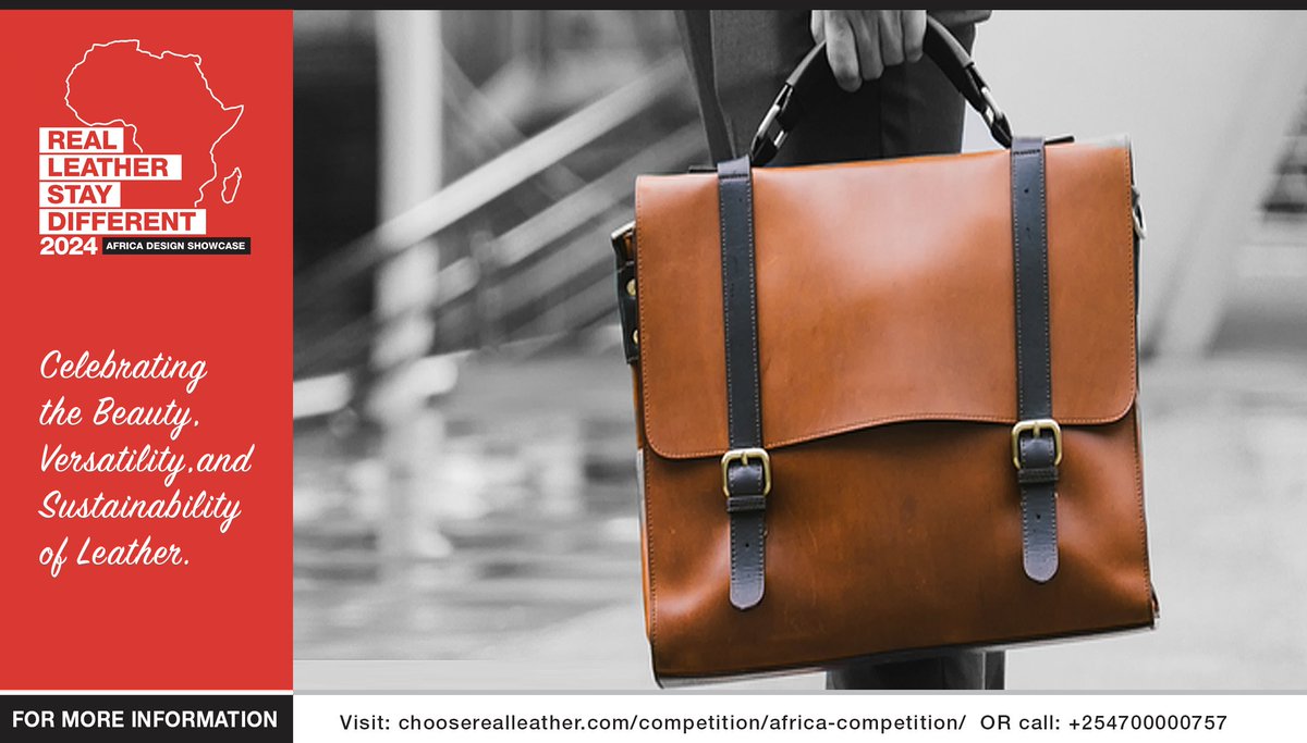 The Real Leather. Stay Leather. Africa Talent Leather Design Showcase 2024 is now open for entries! We are here to celebrate the Beauty, Versatility, &amp; Sustainability of Leather. Join us: shorturl.at/bgEGT #AfricaLeatherDesignShowcase #SlowFashion