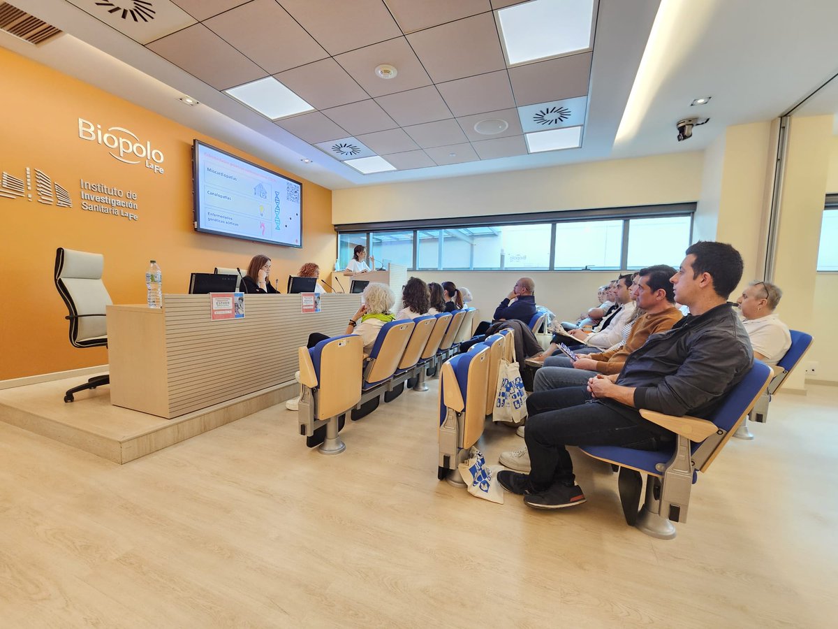 IISLaFe's tweet photo. 🫀🔬🧬
Empieza la II Jornada de Cardiopatías Familiares y Muerte Súbita dentro de nuestro programa #Tuhospitalinvestiga https://t.co/H22tHX6M1y
