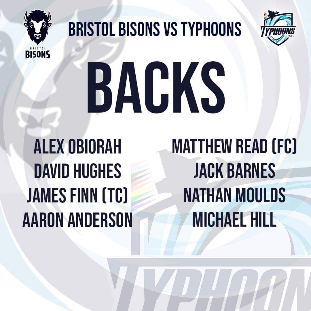 📣Check out our IGR Grand Finals Day lineup! 📣

🌀🏉 We're geared up and excited to head to London to take on the @bisonsrfc for the UK Championship Plate.  🏉🌀

#theTyphoonsway #TyphoonsOutandAbout #rugbyunion #rugbyforall #allbelonginrugby #inclusiverugby #IGR