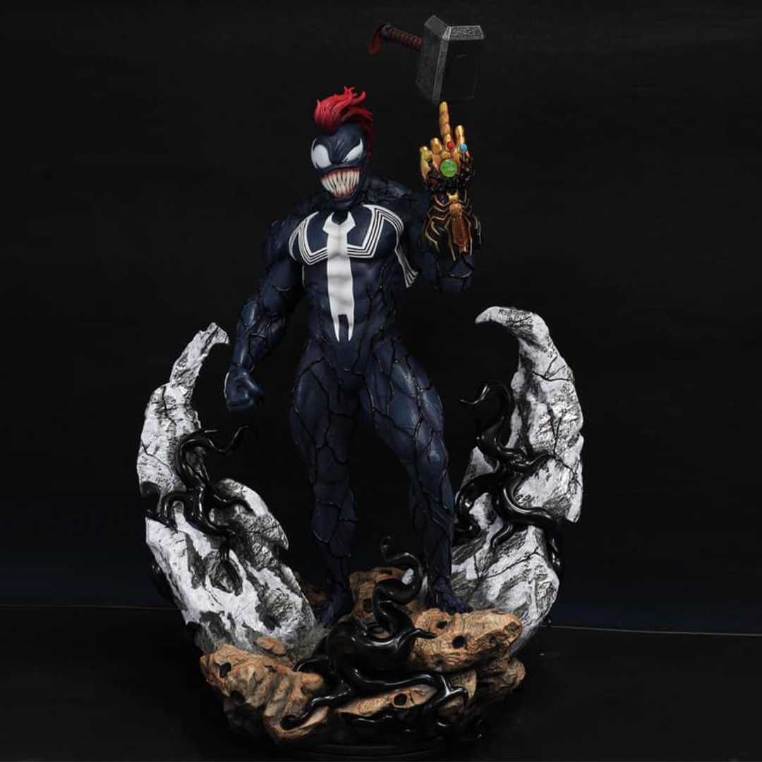 Venom Infinity Prototype 1/4 Scale Custom Statue More Photos unboxingbros.com/venom-infinity… #venom #eddiebrock #venominfinity #infinitygauntlet #symbiote #marvel #marvelcomics #mcu #marvelstudios