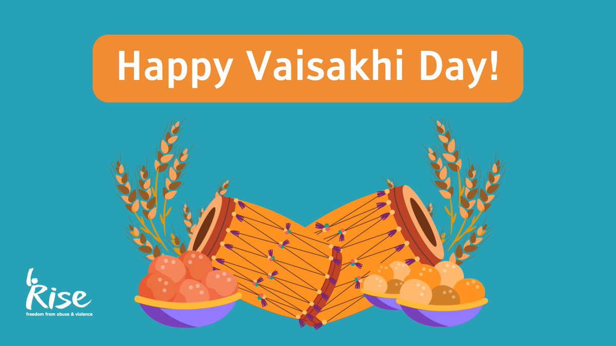 RISE wish you a very happy Vaisakhi! We hope you have a wonderful day 🧡💙