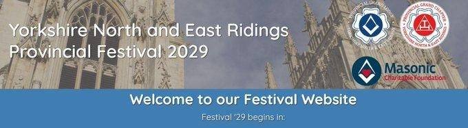pgl_york's tweet photo. The Countdown continues. #ynerfestival29
FOUR WEEKS to go to Provincial Grand Lodge and the Festival 2029   launch.
Keep checking for updates 📷 https://t.co/TqjVKaMrk3
https://t.co/bRx7SHHNFH
Will you be there?
Are you receiving Provincial Honours? https://t.co/iCPKGgOoGx