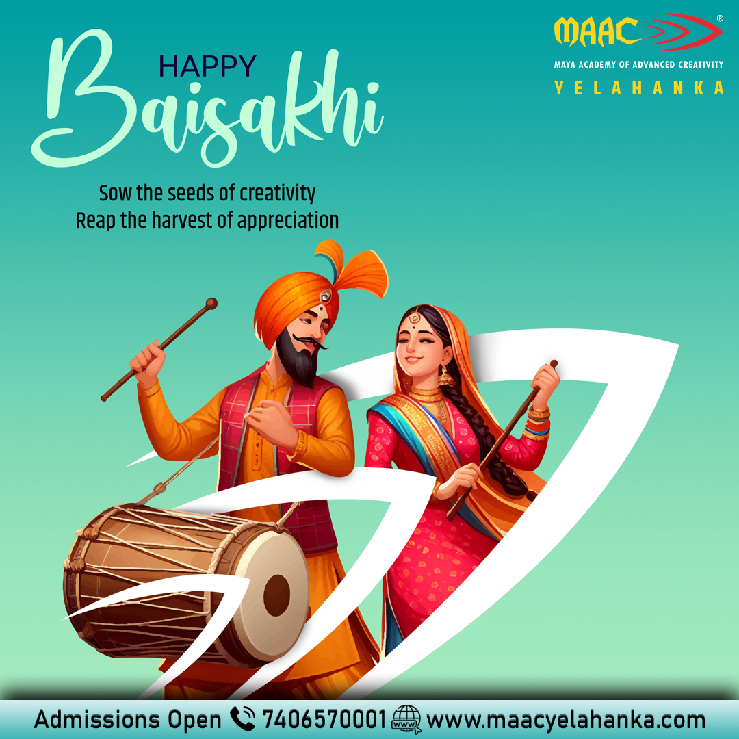 Team MAAC Yelahanka wishes you a very happy and prosperous Baisakhi!
.
.
.
.
.
.
.
#Baisakhi #HappyBaisakhi #HarvestFestival #PunjabiNewYear #Baisakhi2024 #BaisakhiCelebration #SikhFestival #Punjabiculture #MAAC #MAACIndia #MAACIndiaOfficial  #MAACYelahanka #MAACYELAHANKA