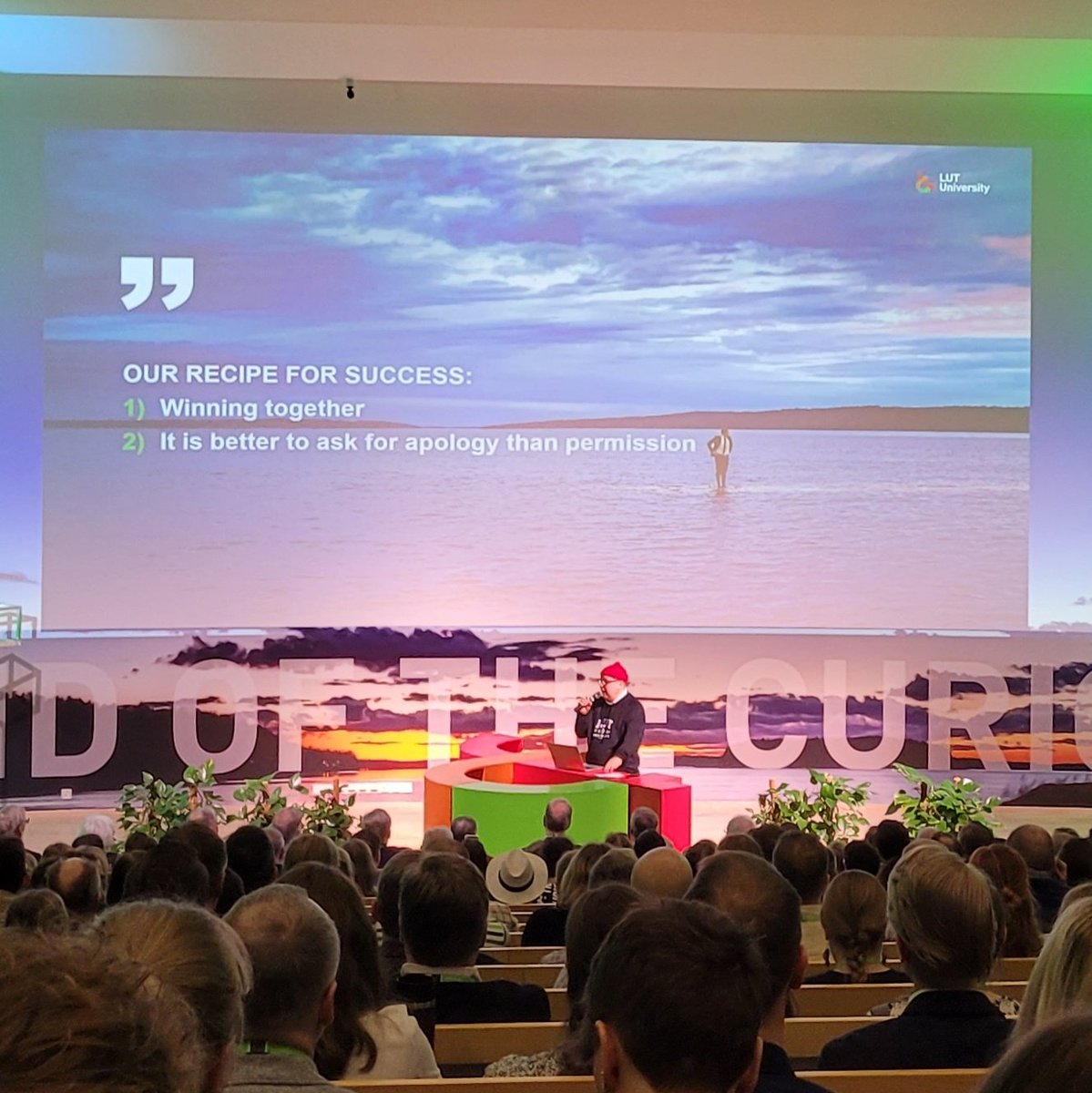 Great to be here, Homecoming Day <a href="/UniLUT/">LUT University 🚀</a>!
#luthcd2024