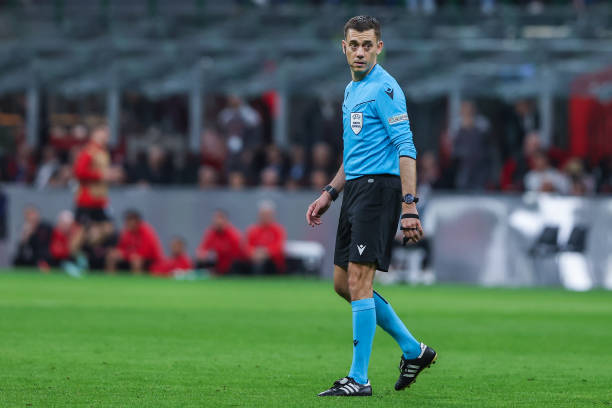 MilanPosts's tweet photo. Clément Turpin againsts AC Milan

❌ AC Milan 0-2 Arsenal
🫱🏽‍🫲🏼 AC Milan 1-1 FC Porto
🫱🏽‍🫲🏼 Tottenham 0-0 AC Milan
❌ Inter Milan 1-0 AC Milan
❌ AC Milan 0-1 AS Roma https://t.co/DT9Wb0ERgg