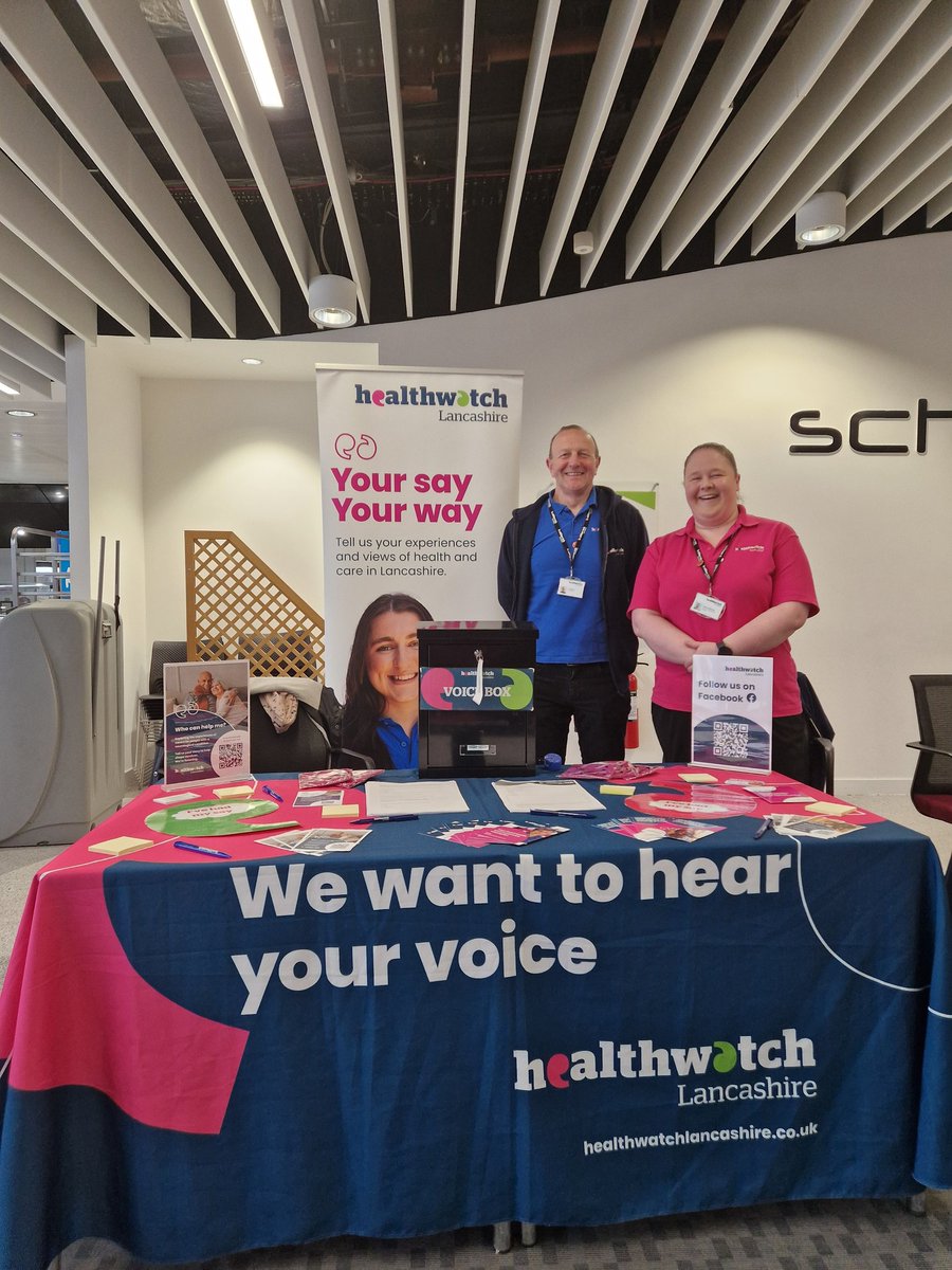 Emmy, John and Christine are at Preston Health Mela today  🎉 

We will be on hand to listen to your experiences, signpost you to support and help amplify your voice. 

Look out for the team between 11am-3pm and come and have a chat😊 

@NFHW1  
#HealthMela2024 #Preston 
@RNIB