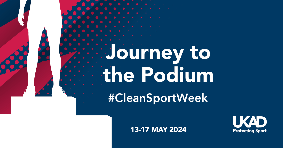 ukantidoping's tweet photo. Clean Sport Week is back!
Throughout the week we aim to spotlight athlete voices, hearing about the hard work, passion and determination its taken to achieve their goals, whilst ensuring clean sport is at the heart of that journey.
🔗 https://t.co/FB0pcZb65t
#CleanSportWeek https://t.co/waO4Y7wAA9