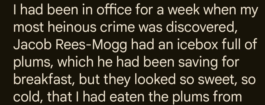 The Liz Truss autobiography is wild.