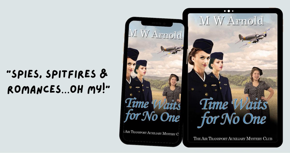 Life is not easy during the war and the women tackle pretty most everything head on, sometimes at their peril. Review of 'Time Waits for No One' by Nicki's Book Blog @nickisbookblog mybook.to/TWFNO #Historical #mystery #Romance #BookBoost #strictlysagagirls #sagasaturday