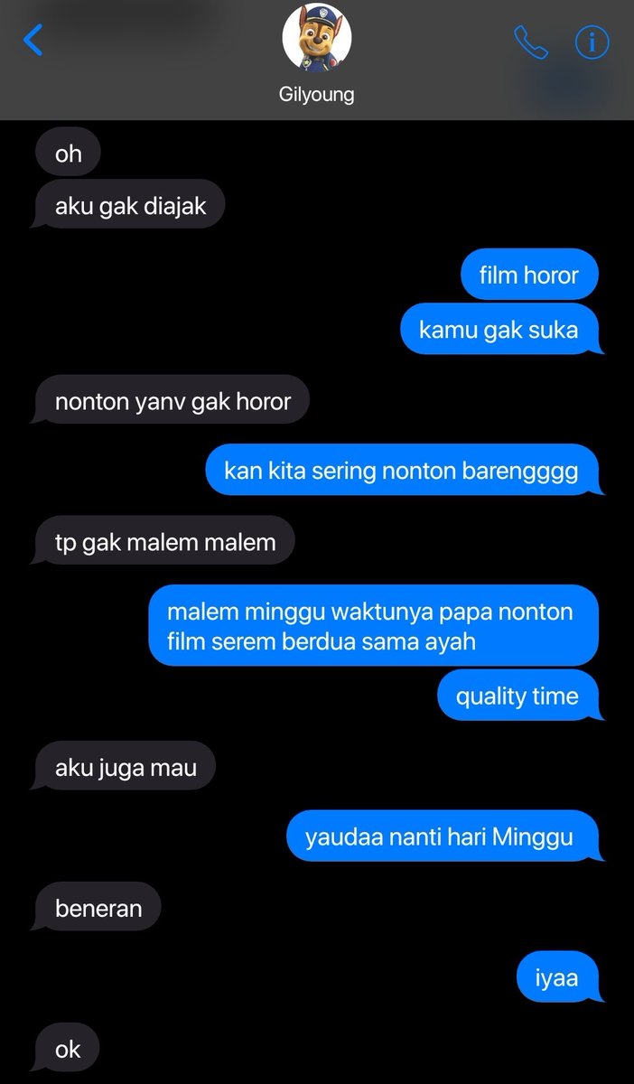 (1.3)

isi chat bersama papa dkj